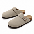 Men's Cork Footbed Clogs with Adjustable Buckle 1