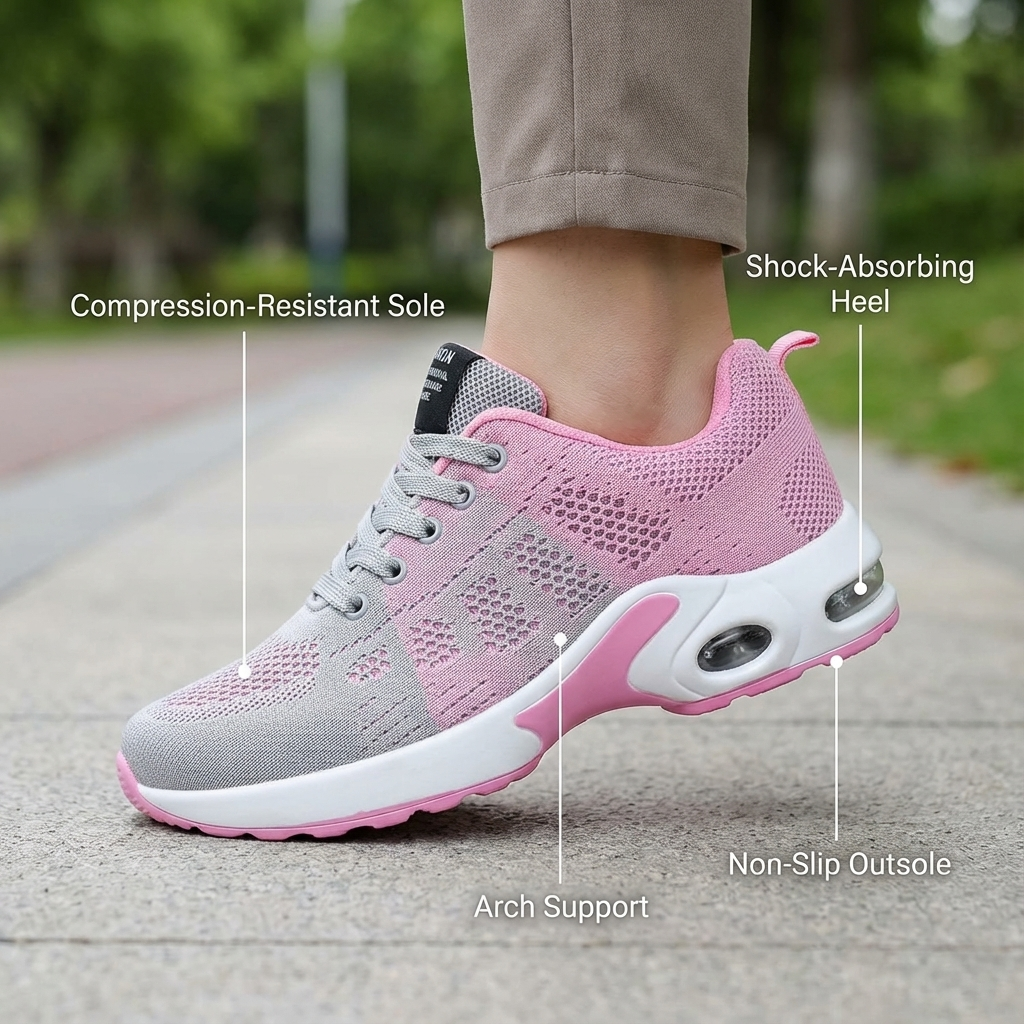 Orthora™ Pro – 12-Hour Shift Shoes for All-Day Foot, Knee & Back Pain Relief (BOGO) 19