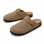 Men's Cork Footbed Clogs with Adjustable Buckle 3