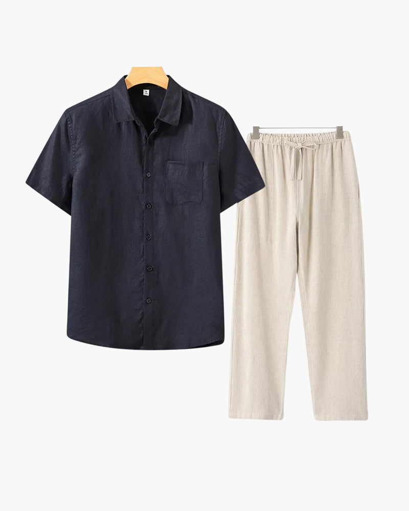 Singapore Linen Set - Resort Menswear 11