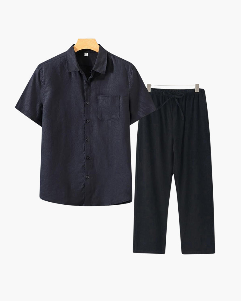 Singapore Linen Set - Resort Menswear 12