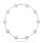 Ten Clover Station Necklace — Grand