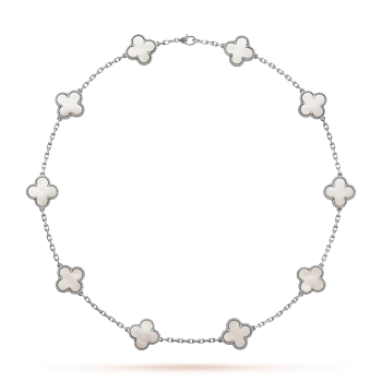 Ten Clover Station Necklace — Grand