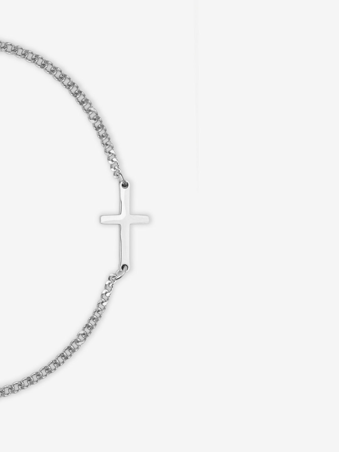 Cross Bracelet | Silver 3