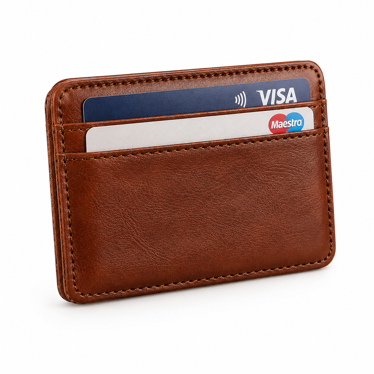 Men's Synthetic Leather Money Clip Wallet 1