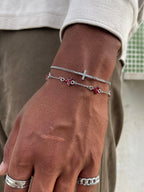 Cross Bracelet | Silver 7
