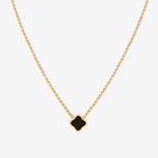 Single Quatrefoil Pendant Necklace