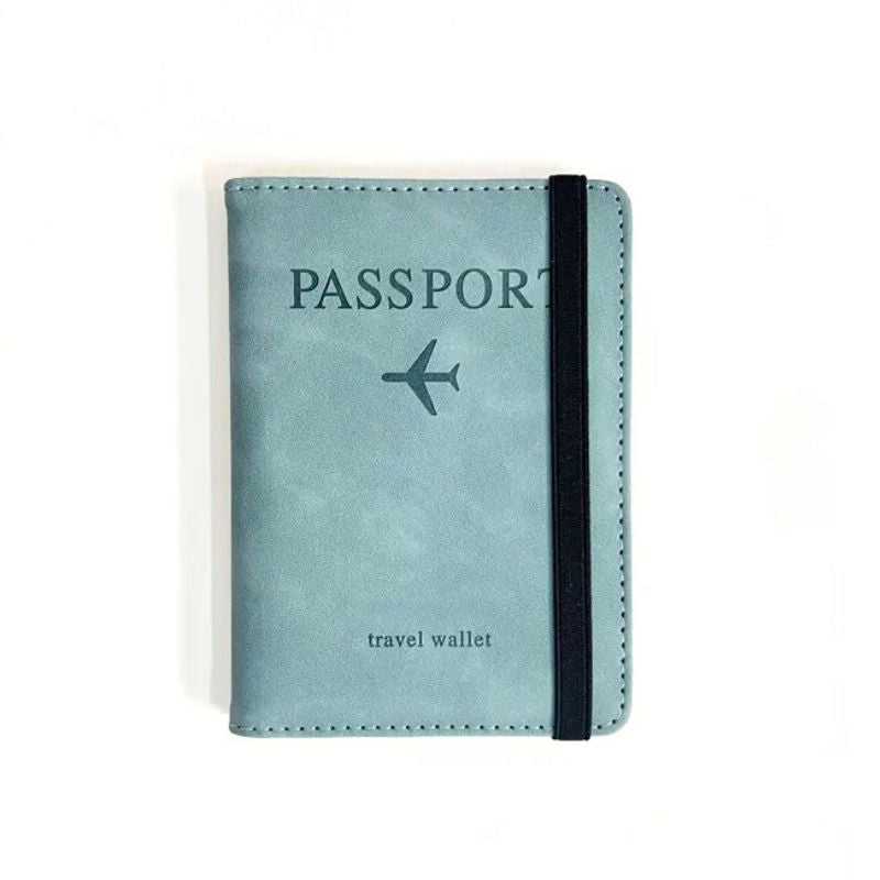 Cartera para pasaporte con bloqueo RFID