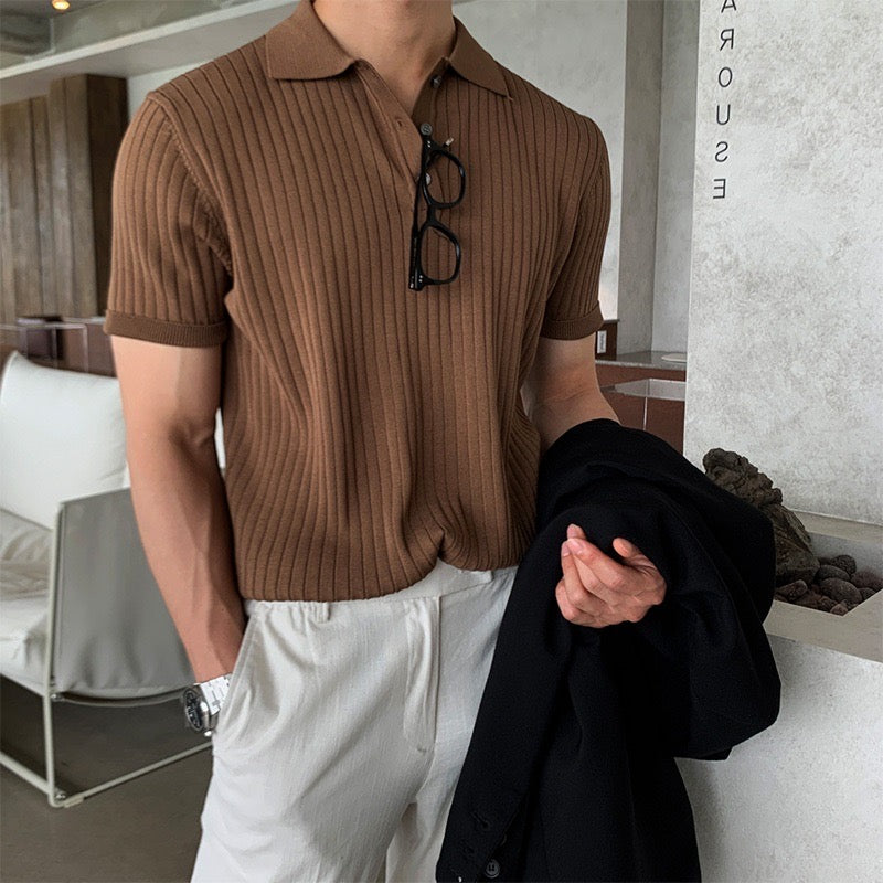 Knitted Polo Shirt - South Korea Gimcheon 9