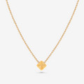 Single Quatrefoil Pendant Necklace