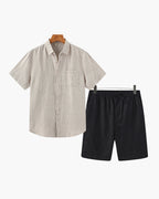 Split Linen Set - Resort Menswear 5