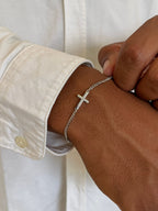 Cross Bracelet | Silver 8