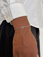 Cross Bracelet | Silver 5