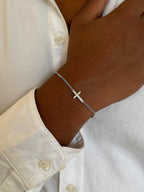 Cross Bracelet | Silver 6