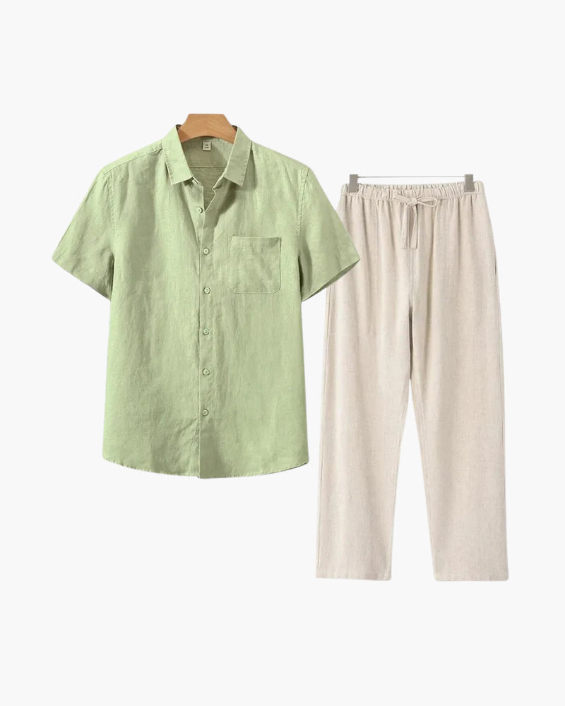 Singapore Linen Set - Resort Menswear 9