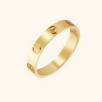 Screw Detail Bracelet Ring Earrings Set — Love