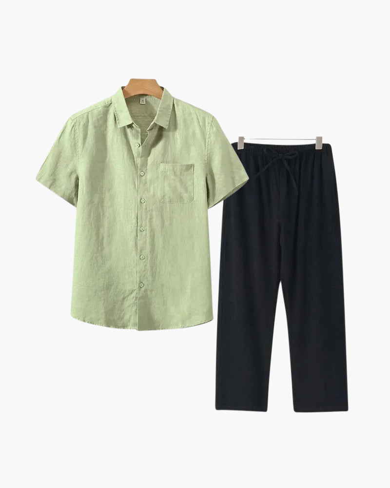 Singapore Linen Set - Resort Menswear 10