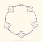 Five Clover Chain Bracelet