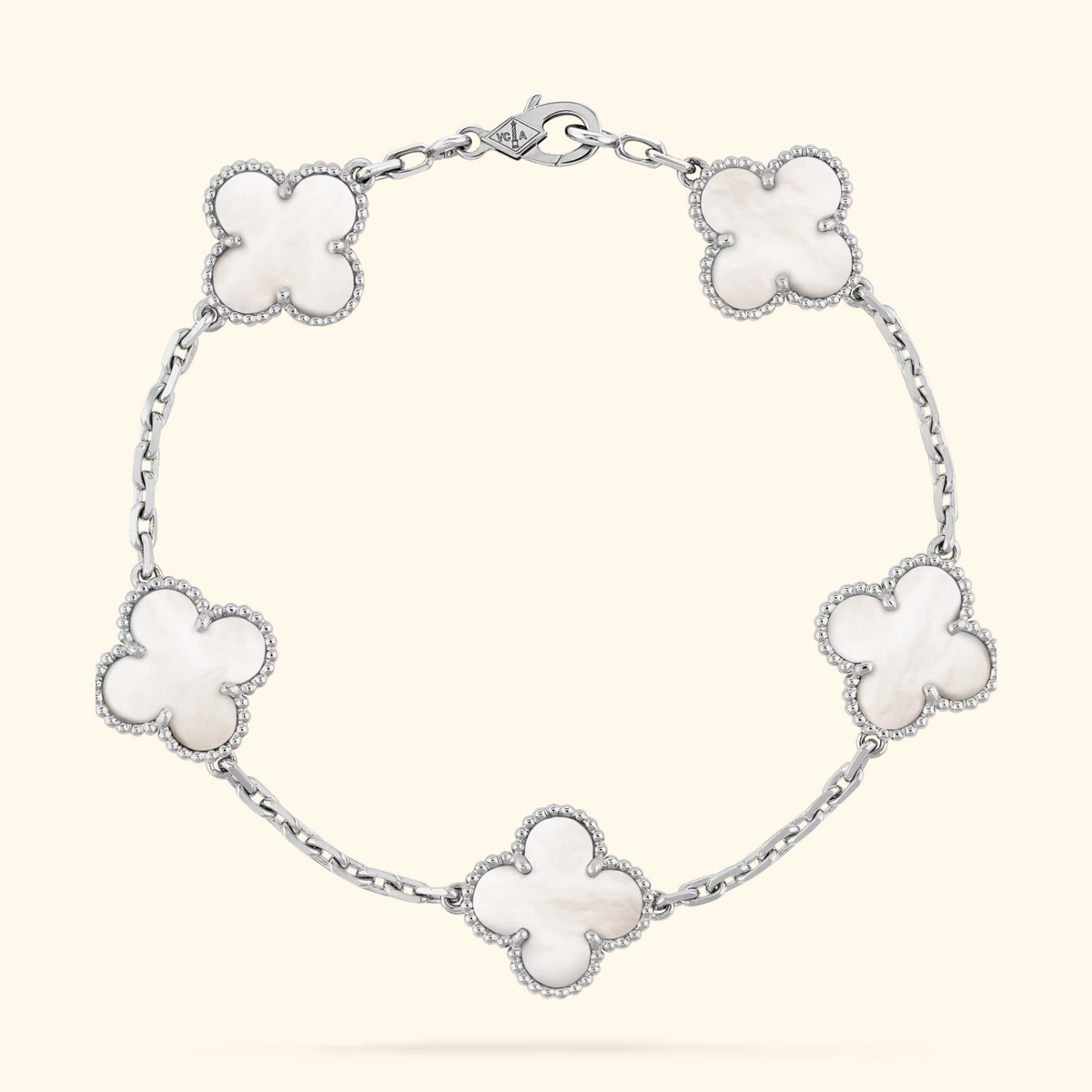 Five Clover Chain Bracelet