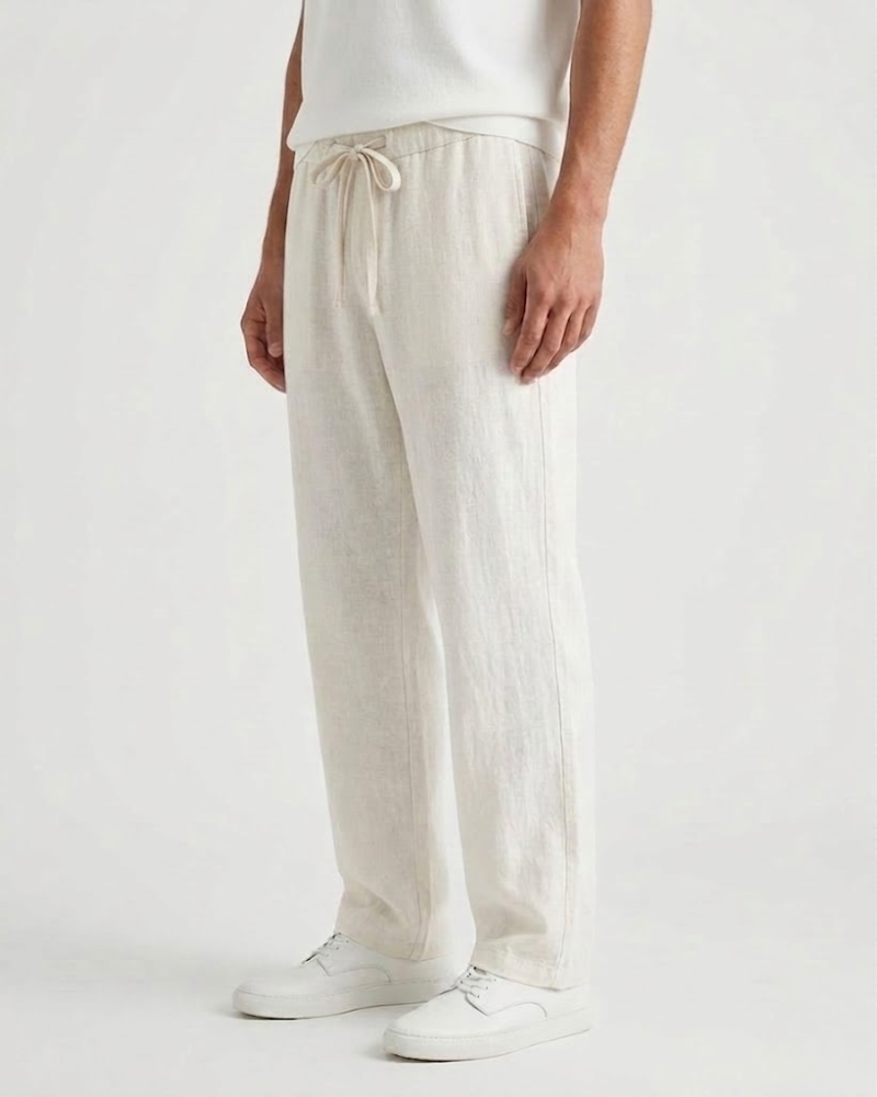 Reykjavik Linen Trousers - Tailored Menswear 8