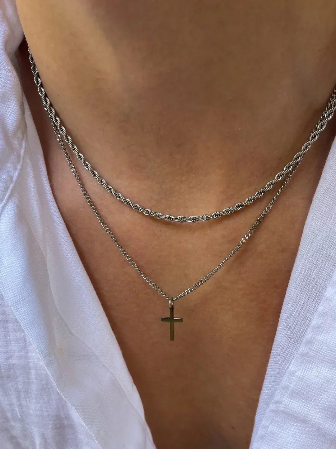 Cross Chain | Silver 5