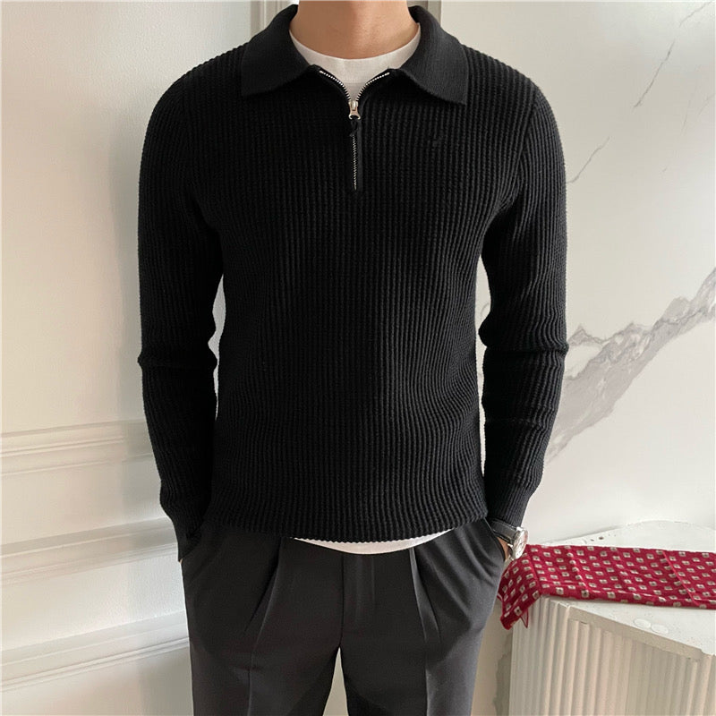 Zipped Sweater - South Korea Gongju 13