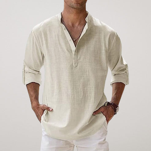 Summer Linen Shirt - Italy Capri 4