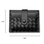 Siena – Woven Leather Wallet