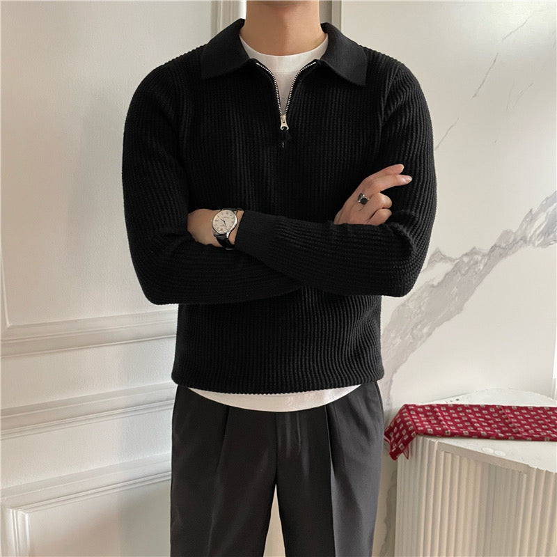 Zipped Sweater - South Korea Gongju 15