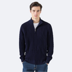 Cable-Zip Sweater Pack - South Korea Taebaek Five 5