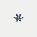 Blue Petal Flower Charm — Sapphire Bloom