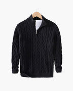 Cable-Zip Sweater - South Korea Taebaek 9