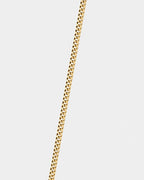 Green Clover Pendant Necklace, Gold-Plated Steel