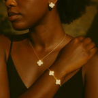 Five Clover Chain Bracelet