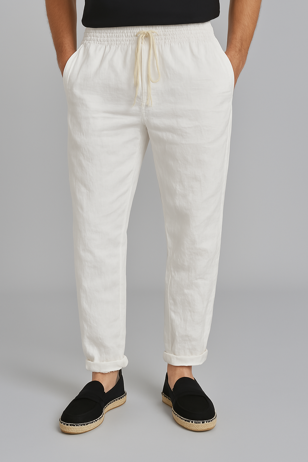 Glasgow Linen Trousers - Tailored Menswear 1
