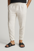 Frankfurt Linen Trousers - Tailored Menswear 1