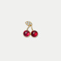 Red Cherry Pair Charm
