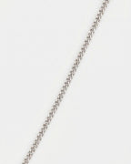 Men’s Cross Pendant Necklace, Silver-Tone Stainless Steel