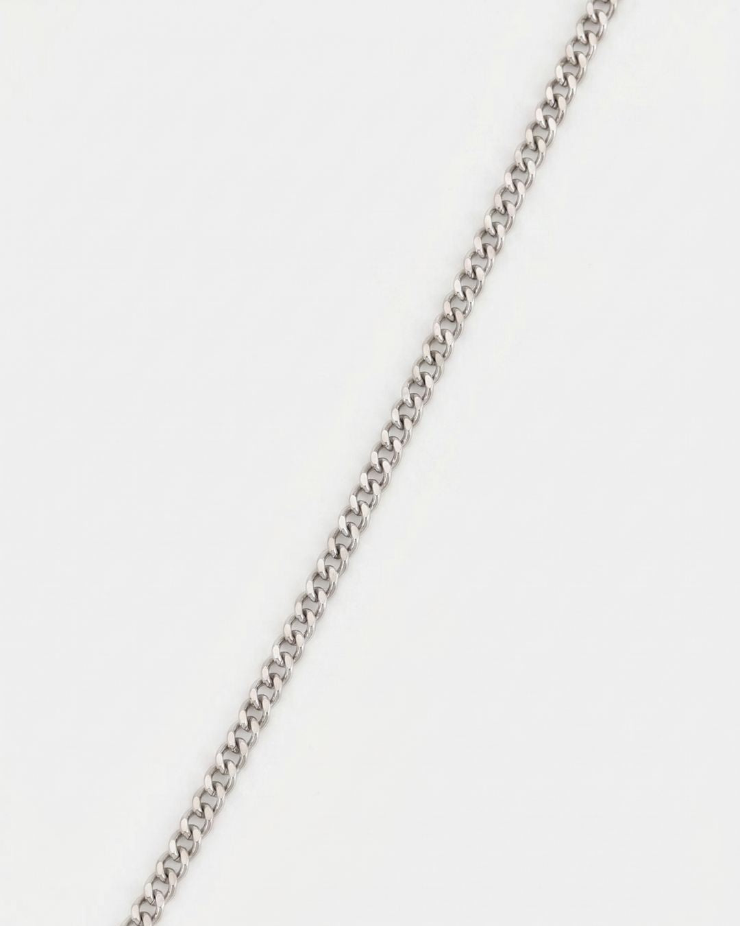 Men’s Cross Pendant Necklace, Silver-Tone Stainless Steel