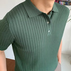 Knitted Polo Shirt - South Korea Gimcheon 3