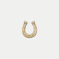 Horseshoe Charm with Clear Details