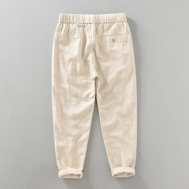Glasgow Linen Trousers - Tailored Menswear 7