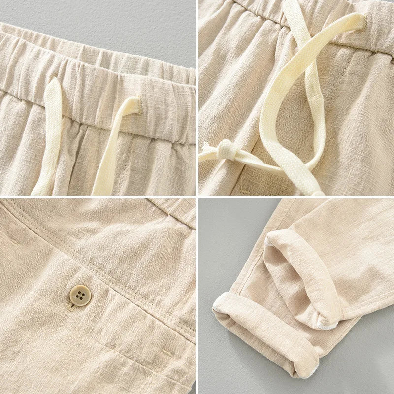 Glasgow Linen Trousers - Tailored Menswear 8