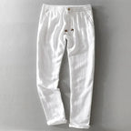 Genoa Linen Trousers - Tailored Menswear 3