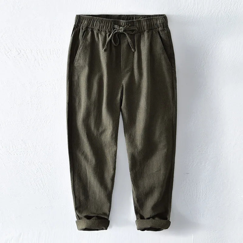 Edinburgh Linen Trousers - Tailored Menswear 8