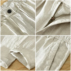Florence Linen Trousers - Tailored Menswear 3