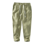 Geneva Linen Trousers - Tailored Menswear 7