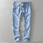 Genoa Linen Trousers - Tailored Menswear 4