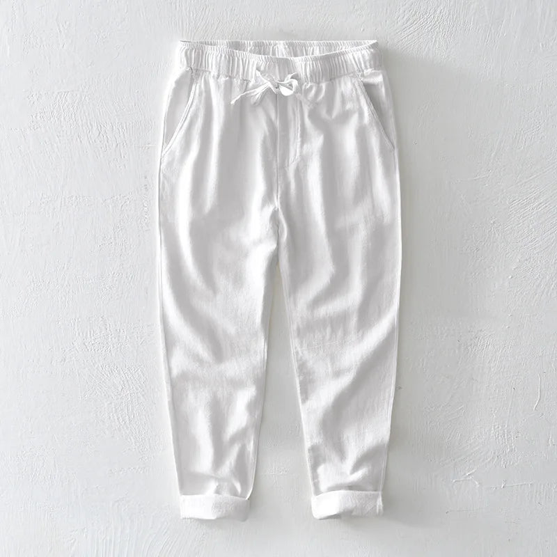 Edinburgh Linen Trousers - Tailored Menswear 5