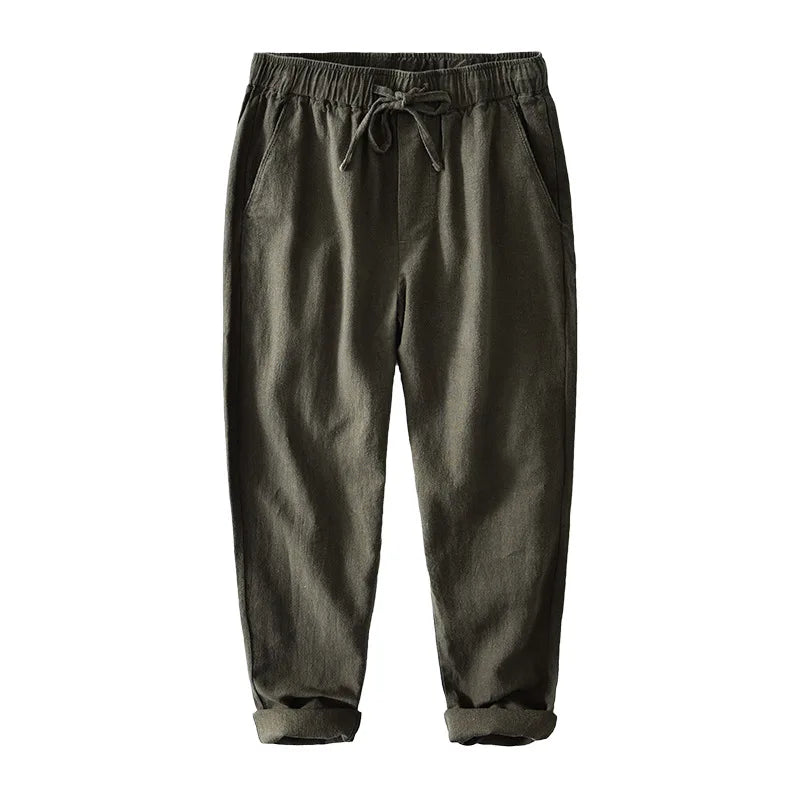 Edinburgh Linen Trousers - Tailored Menswear 7